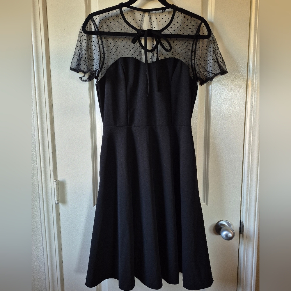 Sweetheart Killer Dress • Retro • Rockabilly • Black Vintage Pin Up